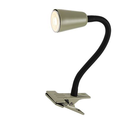 Rabalux - Namizna svetilka s sponko 1xGU10/7W/230V kaki