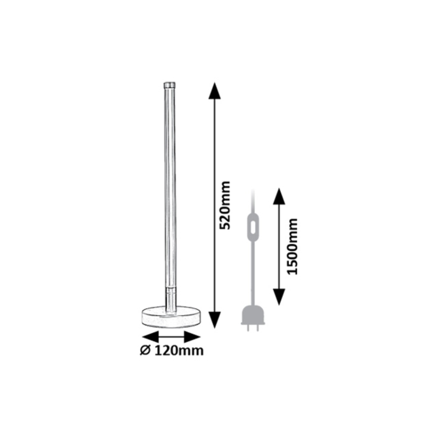 Rabalux - LED Namizna svetilka LED/8W/230V 3000K