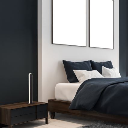 Rabalux - LED Zatemnitvena namizna svetilka LED/15W/230V 3000/4000K črna