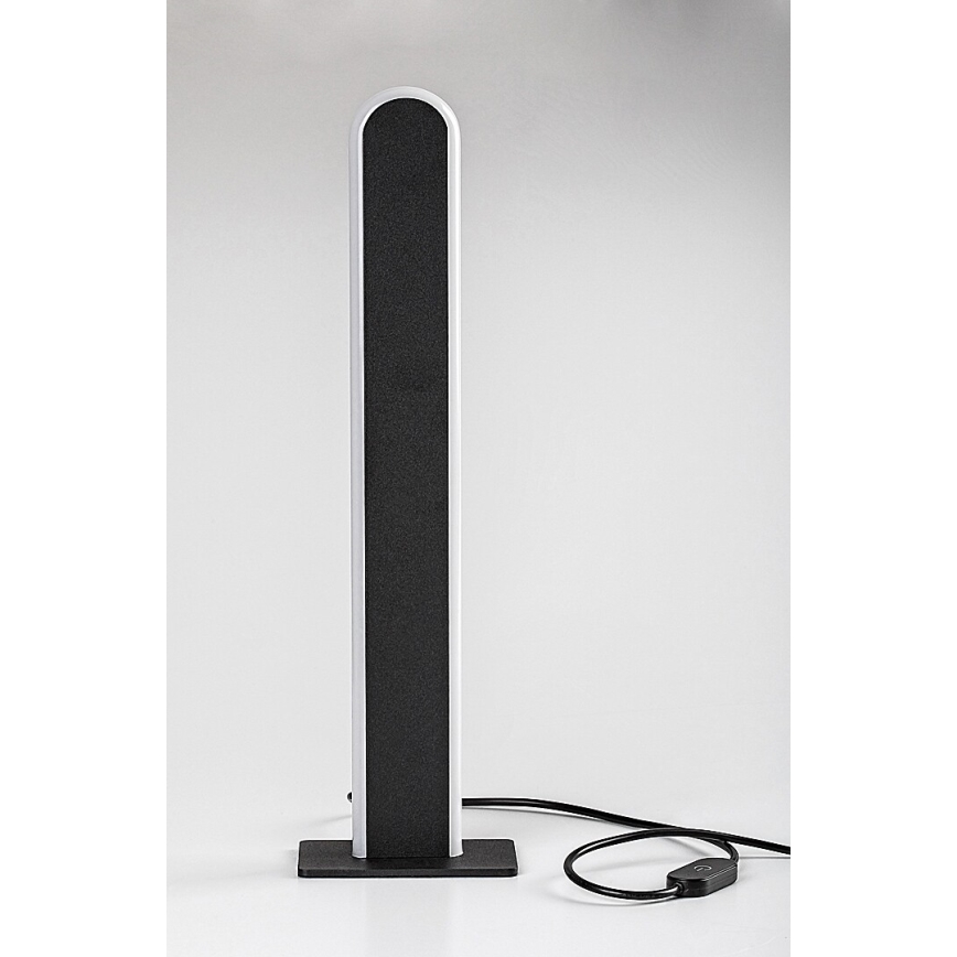 Rabalux - LED Zatemnitvena namizna svetilka LED/15W/230V 3000/4000K črna