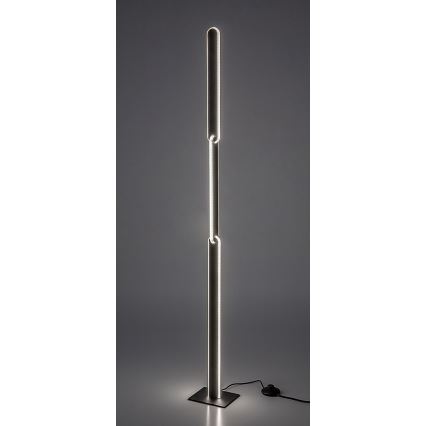 Rabalux - LED Zatemnitvena stoječa svetilka LED/33W/230V 3000/4000K črna