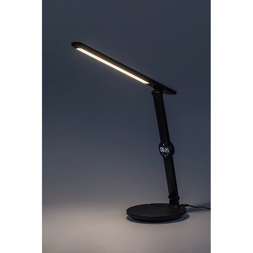 Rabalux - LED Zatemnitvena namizna svetilka na dotik s zaslon LED/9W/230V 3000/4000/6500K