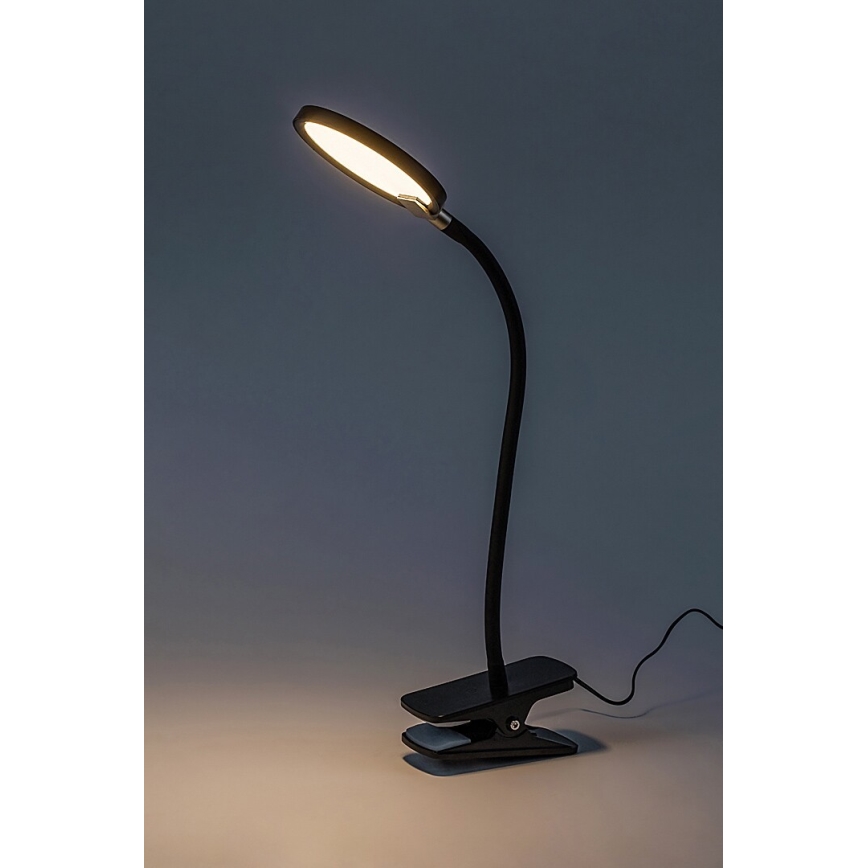 Rabalux - LED Zatemnitvena namizna svetilka s sponko LED/7W/230V 3000K