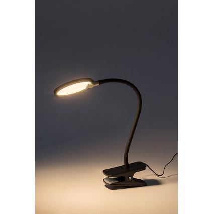 Rabalux - LED Zatemnitvena namizna svetilka s sponko LED/7W/230V 3000K