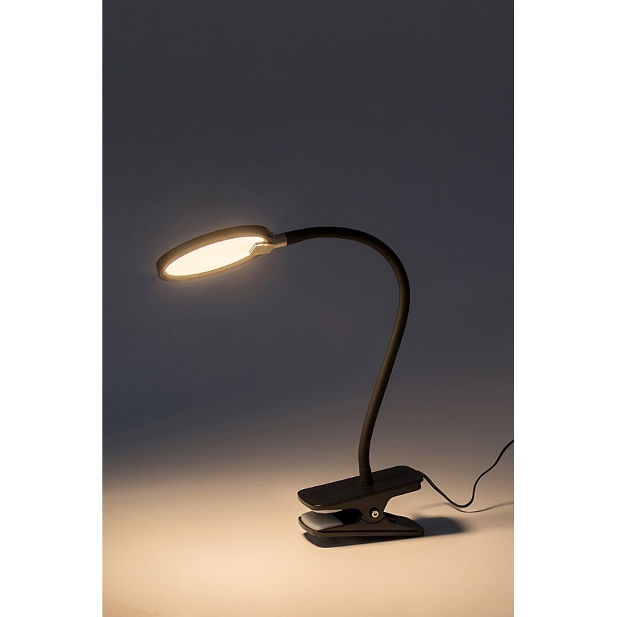 Rabalux - LED Zatemnitvena namizna svetilka s sponko LED/7W/230V 3000K