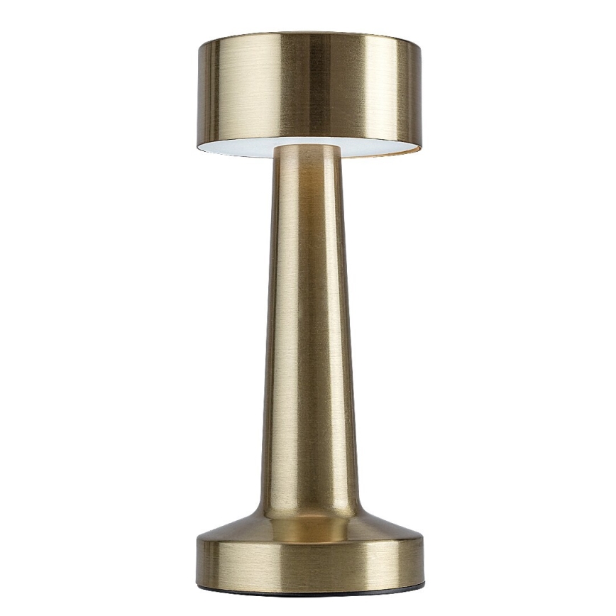 Rabalux - LED Polnilna namizna svetilka na dotik LED/2,7W/5V 1200mAh 3000/4000/6000K zlata