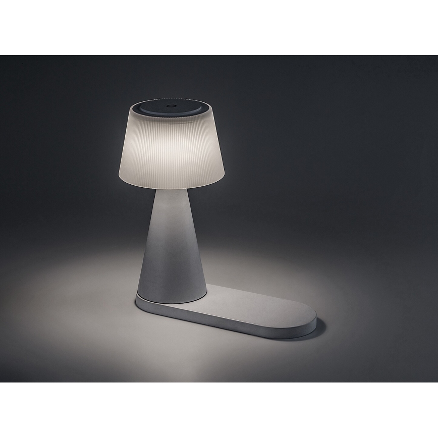 Rabalux - LED Zatemnitvena polnilna namizna svetilka z brezžičnim polnilnikom LED/5W/5V 3000/4000/5000K