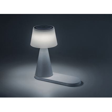 Rabalux - LED Zatemnitvena polnilna namizna svetilka z brezžičnim polnilnikom LED/5W/5V 3000/4000/5000K