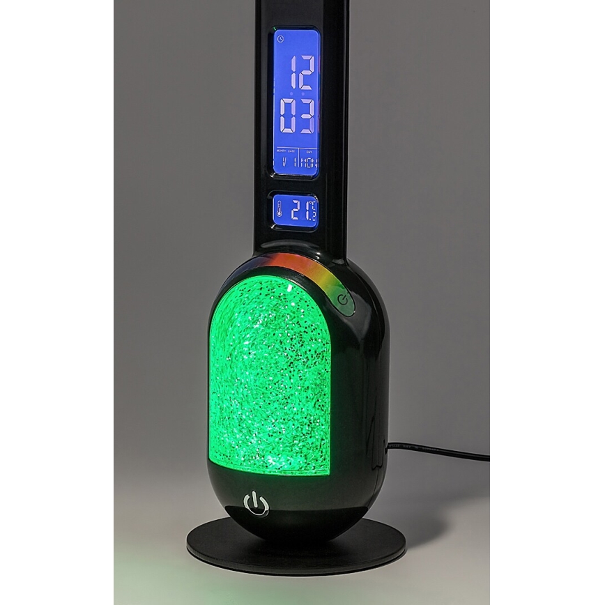 Rabalux - LED RGB Zatemnitvena namizna svetilka LED/5W/230V črna