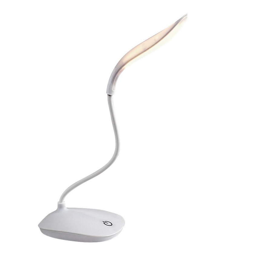 Rabalux - LED Zatemnitvena fleksibilna namizna svetilka LED/2W/5V bela