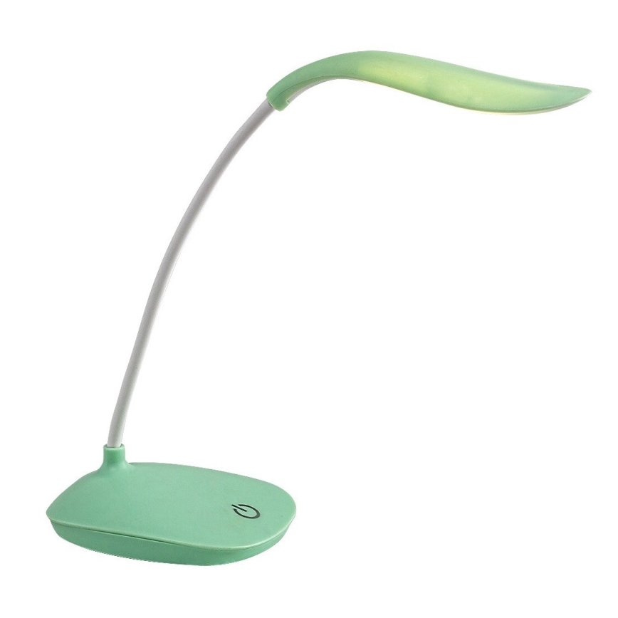 Rabalux - LED Zatemnitvena fleksibilna namizna svetilka LED/2W/5V zelena