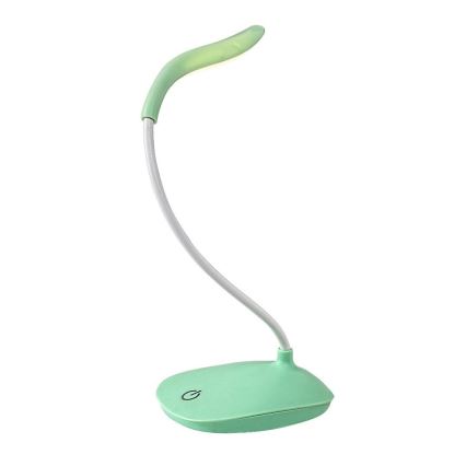 Rabalux - LED Zatemnitvena fleksibilna namizna svetilka LED/2W/5V zelena