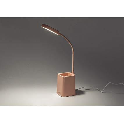 Rabalux - LED Zatemnitvena namizna svetilka LED/6W/230V 5000K roza