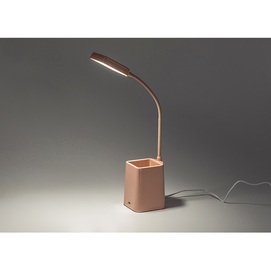 Rabalux - LED Zatemnitvena namizna svetilka LED/6W/230V 5000K roza