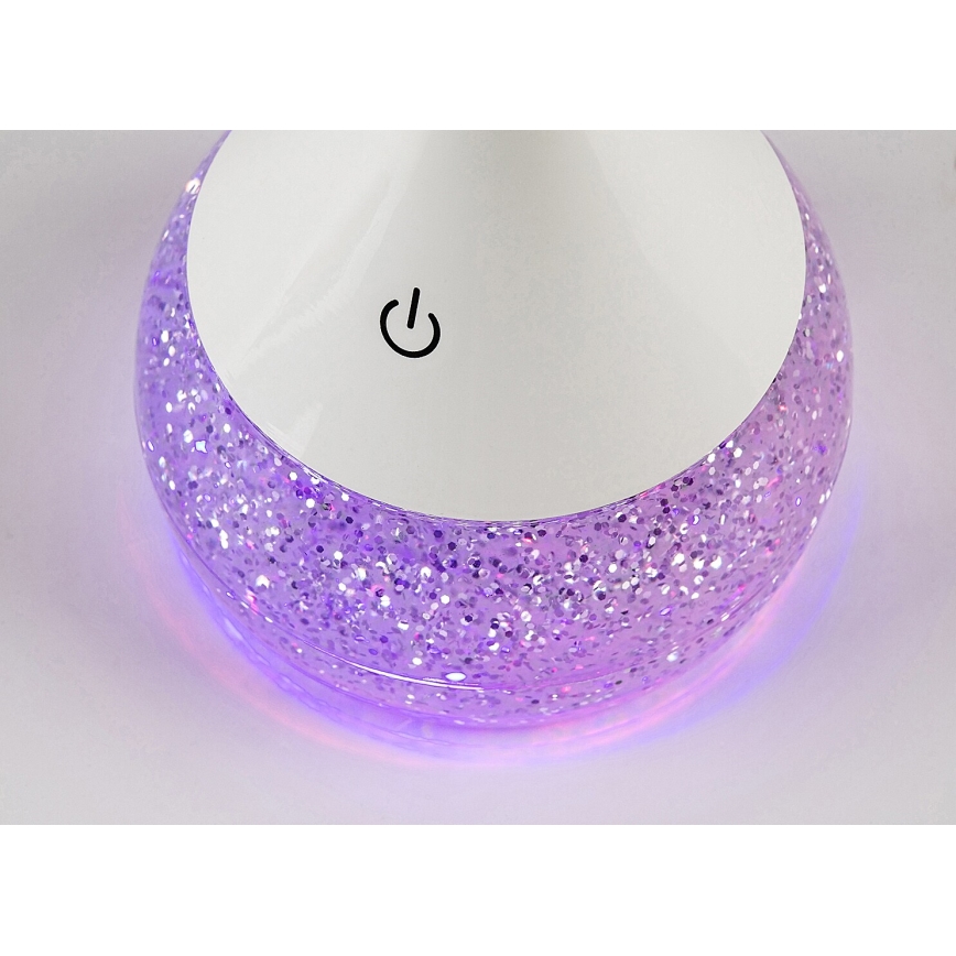 Rabalux - LED RGB Zatemnitvena namizna svetilka LED/4W/230V bela
