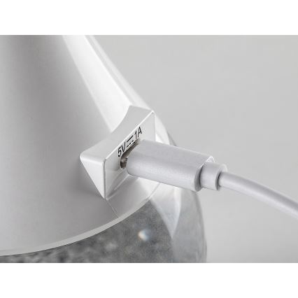Rabalux - LED RGB Zatemnitvena namizna svetilka LED/4W/230V bela
