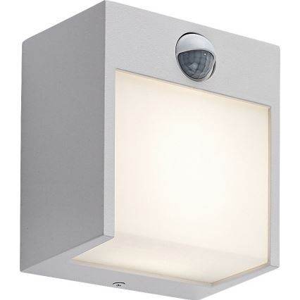 Rabalux - LED Zunanja stenska svetilka s senzorjem LED/12W/230V bela IP44