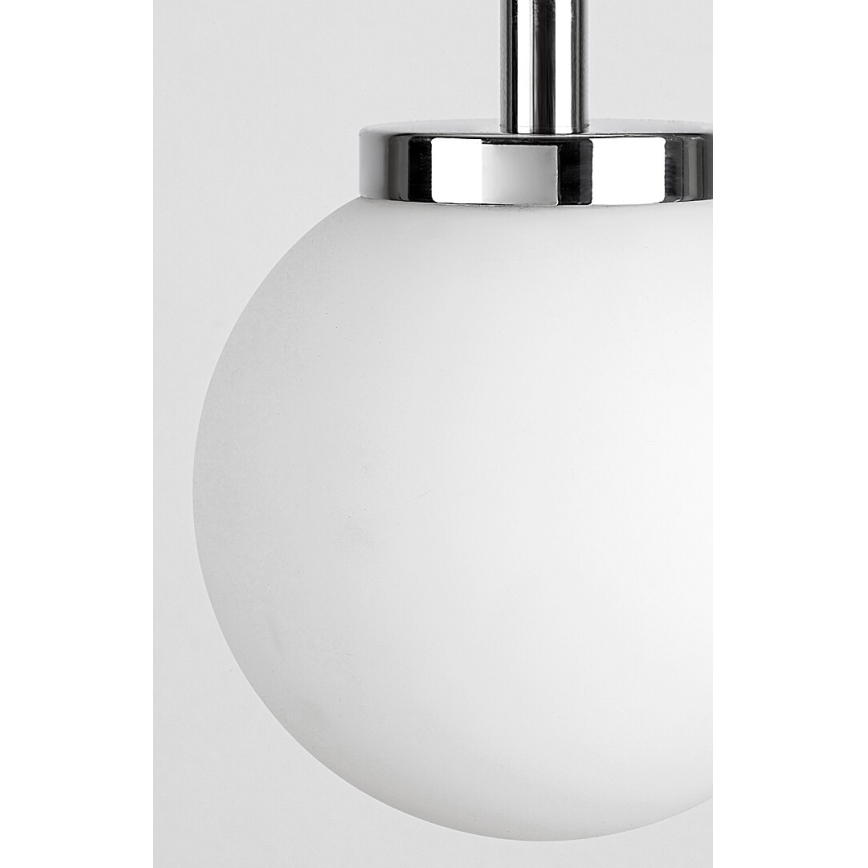 Rabalux - Kopalniški lestenec na vrvici 1xE14/40W/230V IP44 sijajni krom