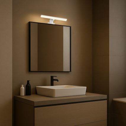 Rabalux - LED kopalniška svetilka za ogledalo LED/6W/230V IP44 30 cm sijajni krom