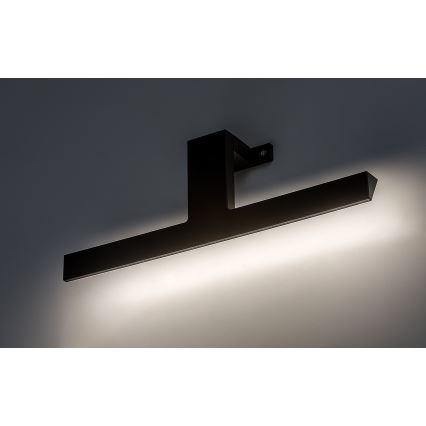 Rabalux - LED kopalniška svetilka za ogledalo LED/6W/230V IP44 30 cm črna