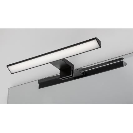 Rabalux - LED kopalniška svetilka za ogledalo LED/6W/230V IP44 30 cm črna