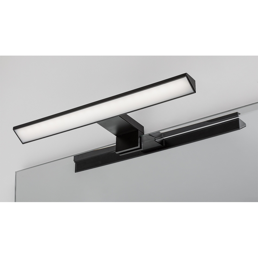 Rabalux - LED kopalniška svetilka za ogledalo LED/6W/230V IP44 30 cm črna