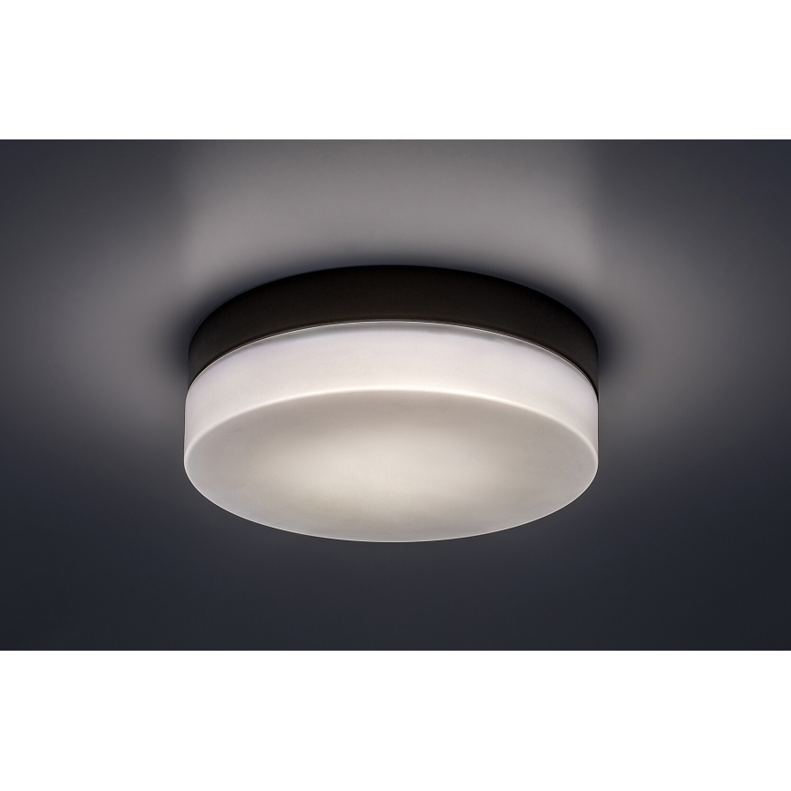 Rabalux - LED Kopalniška stropna svetilka LED/15W/230V IP44 4000K pr. 23 cm črna