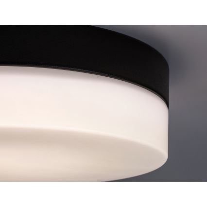Rabalux - LED Kopalniška stropna svetilka LED/18W/230V IP44 4000K pr. 28 cm črna