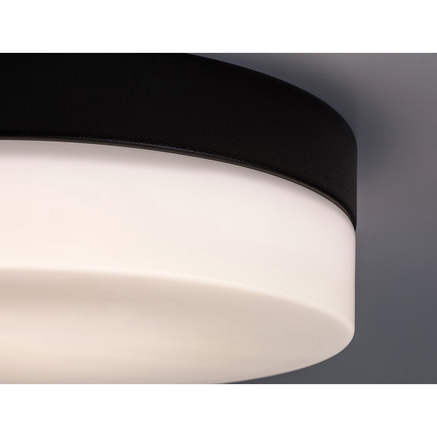 Rabalux - LED Kopalniška stropna svetilka LED/18W/230V IP44 4000K pr. 28 cm črna