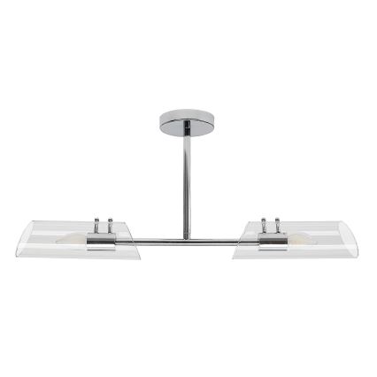 Rabalux - Kopalniški lestenec na drogu 2xE14/12W/230V IP44 sijajni krom