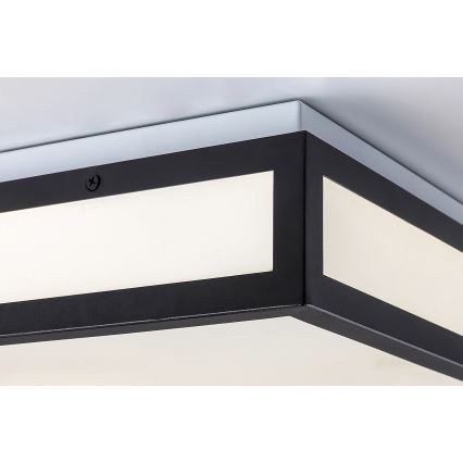 Rabalux - LED Kopalniška stropna svetilka LED/18W/230V IP44 črna