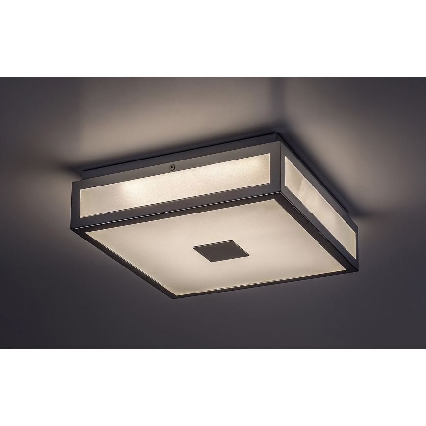 Rabalux - LED Kopalniška stropna svetilka LED/18W/230V IP44 30x30 cm bela
