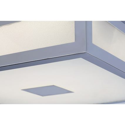 Rabalux - LED Kopalniška stropna svetilka LED/18W/230V IP44 30x30 cm bela
