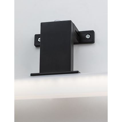 Rabalux - LED kopalniška svetilka za ogledalo, 6 W, 230 V, IP44, 40 cm, črna