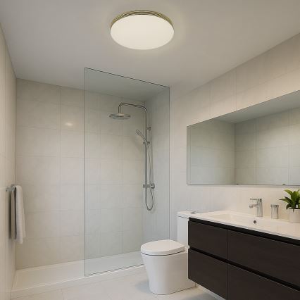 Rabalux - LED kopalniška stropna svetilka LED/18W/230V IP44, premer 34 cm