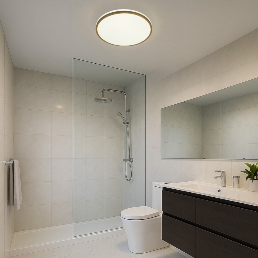 Rabalux - LED stropna svetilka za kopalnico LED/18W/230V IP44, premer 34 cm