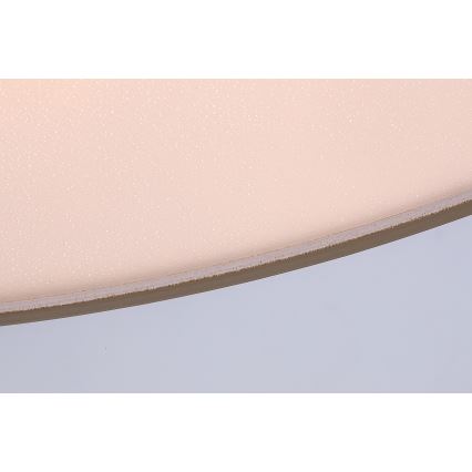 Rabalux - Zunanja stropna svetilka 3xE27/9W/230V, premer 39 cm, IP43, bež