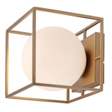 Rabalux - Zunanja stenska svetilka 1xE14/15W/230V IP44 zlata