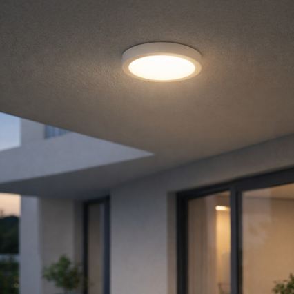 Rabalux - LED kopalniško stropno svetilo LED/30W/230V Ø 30 cm IP44 belo
