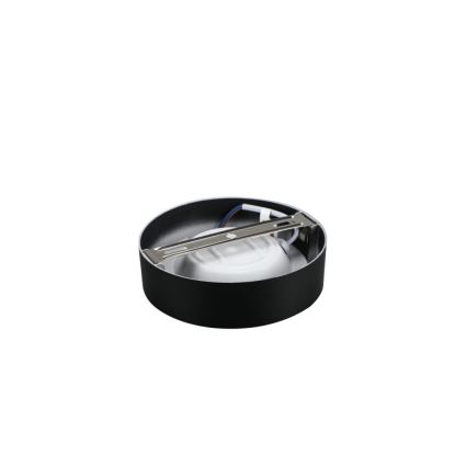 Rabalux - LED stropna svetilka za kopalnico LED/7W/230V, premer 12 cm, IP44, črna