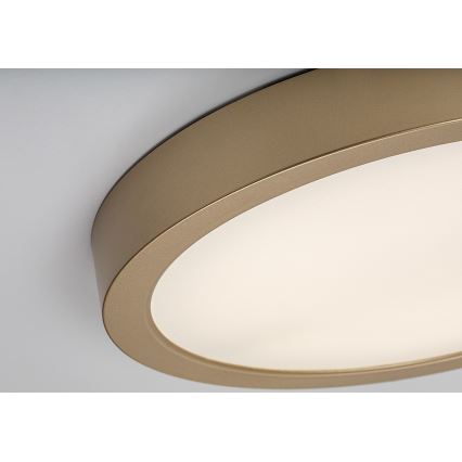 Rabalux - LED stropna kopalniška svetilka LED/30W/230V premer 30 cm IP44 zlata