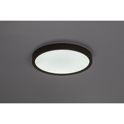 Rabalux - LED stropna svetilka za kopalnico LED/18W/230V 3000/4000/6000K premer 29 cm IP44 rjava