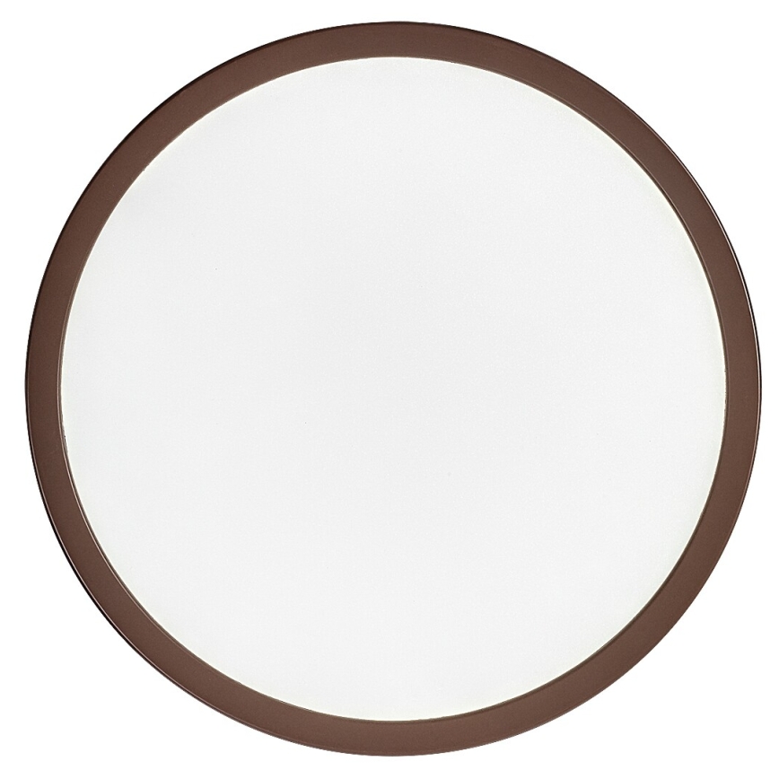 Rabalux - LED stropna svetilka za kopalnico LED/18W/230V 3000/4000/6000K premer 29 cm IP44 rjava