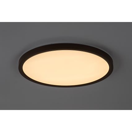 Rabalux - LED stropna svetilka za kopalnico LED/24W/230V 3000/4000/6000K premer 40 cm IP44 rjava