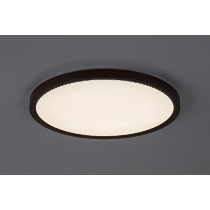Rabalux - LED stropna svetilka za kopalnico LED/24W/230V 3000/4000/6000K premer 40 cm IP44 rjava