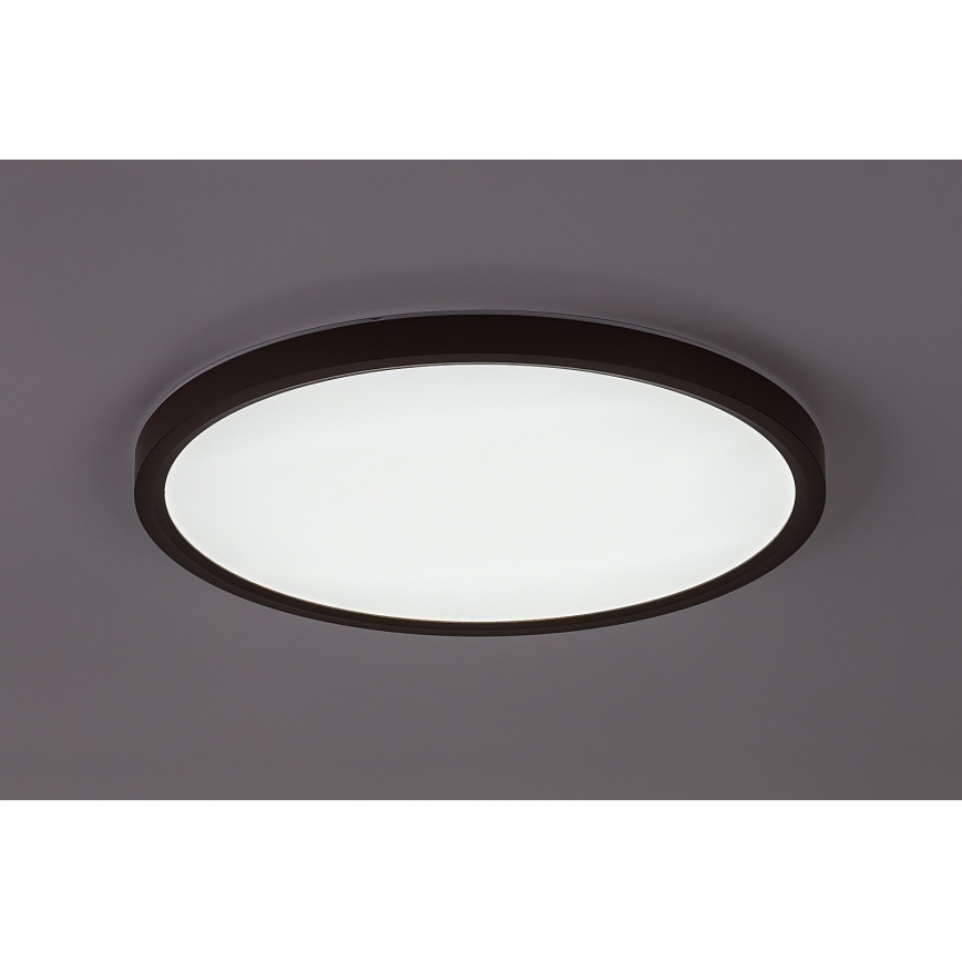 Rabalux - LED stropna svetilka za kopalnico LED/24W/230V 3000/4000/6000K premer 40 cm IP44 rjava