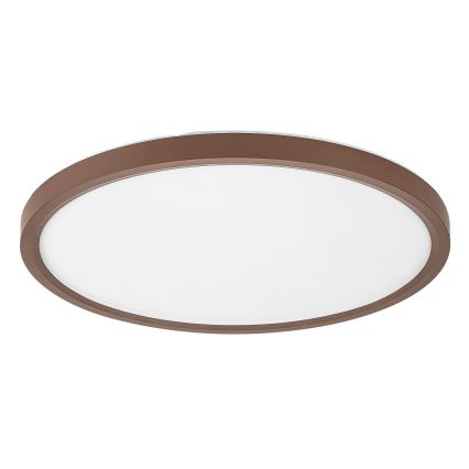Rabalux - LED stropna svetilka za kopalnico LED/24W/230V 3000/4000/6000K premer 40 cm IP44 rjava