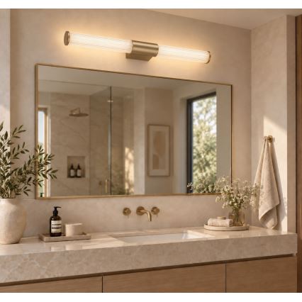 Rabalux - LED kopalniška osvetlitev za ogledalo LED/15W/230V IP44 60 cm zlata