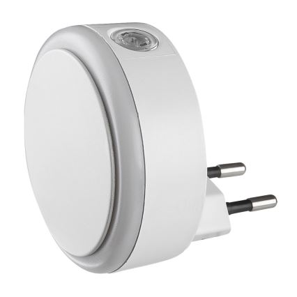 Rabalux - LED Nočna luč za vtičnico s senzorjem za mrak LED/0,3W/230V 3000K