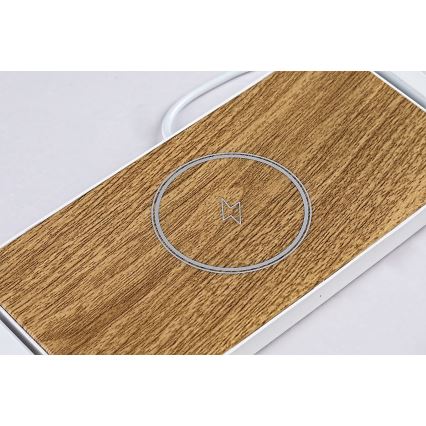 Rabalux - LED Zatemnitvena namizna svetilka s wireless charger LED/4W/5V 3000K